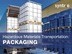 Syntrio Health & Safety - Hazardous Materials Transportation - Packaging