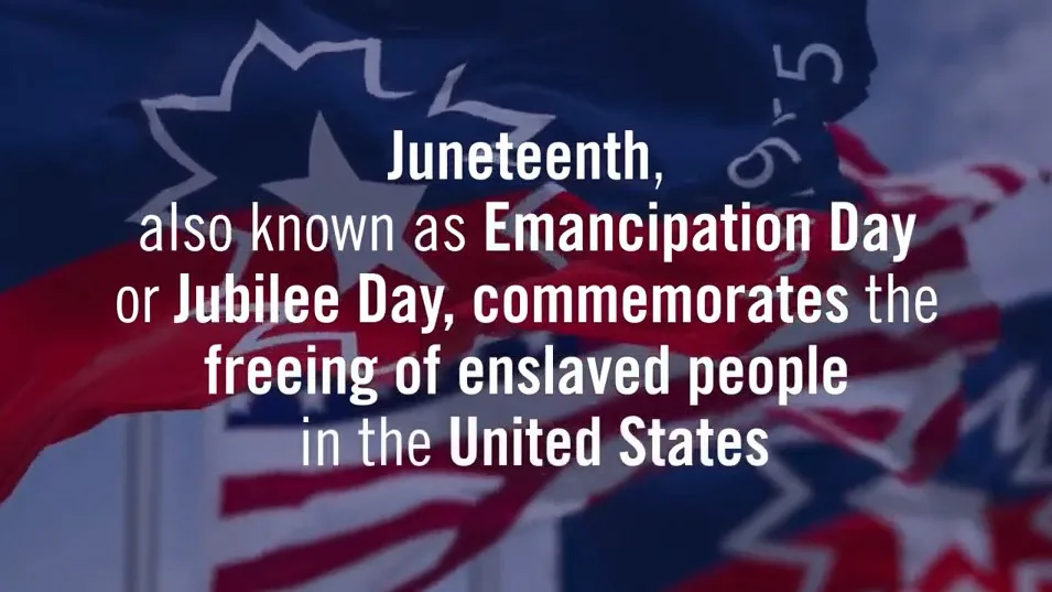Syntrio - Month in Diversity - Juneteenth commemorates the freeing of enslaved people in the United States