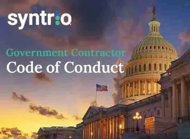 Syntrio Course - Government Contractor Code of Conduct
