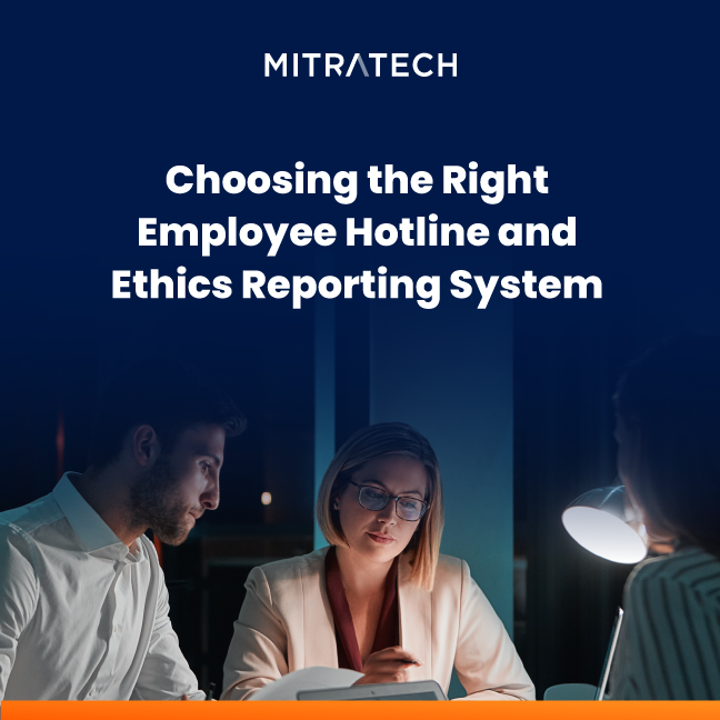 Choosing the Right Employee Hotline and Ethics Reporting System