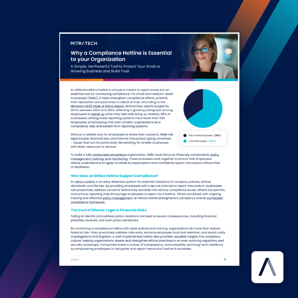 Why Building a Compliant Organization Starts With an Ethics Hotline Reporting System